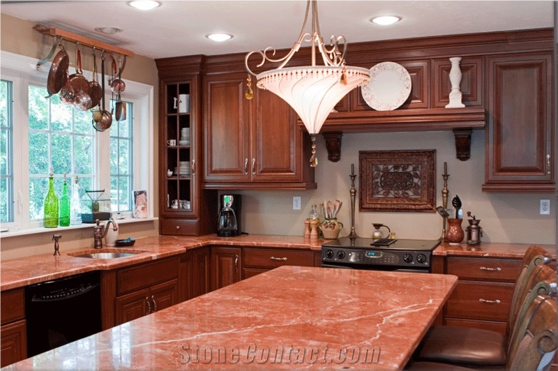 Strawberry Pink Granite Countertops From India Stonecontact Com