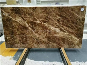 Best Price Brown Onyx Slabs & Tiles/Classic Onyx for Wall Covering Tiles & Floor Covering Tiles/Indoor Decoration Building Stone/Chinese Onyx Big Slabs/Onyx Pattern/Hot Sale Rock Sugar Onyx