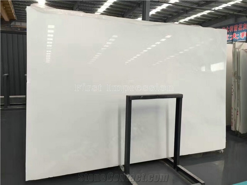 Hot Sale China Han White Marble Tiles & Slabs/Pure White Marble Tile & Slab/White Jade Marble Tiles for Wall & Floor Covering/Han Whtie Marble Big Slabs/Chinese New Polished White Marble