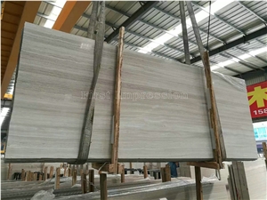 Hot Sale Chinese White Wooden Grain Marble Slabs/Wooden Marble/White Wood Grain Marble Tiles/ Wooden Vein White Marble Honed Slabs/Flooring & Wall Covering Tiles/China Wood Marble/New Polished Marble