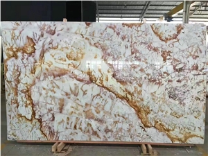 Hot Sale Roma Imperiale Natural Quartzite Slabs & Tiles/Private Meeting Place/New Polished Top Grade Hotel Interior Decoration Project/New Finished/High Quality & Best Price Roma Impression Stone
