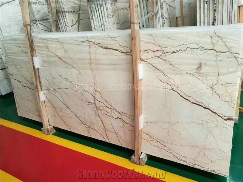 New Polished Sofitel Gold Marble Slabs & Tiles/Turkey Beige Marble/Rich Gold Marble/Luna Pearl Marble/Sofita Gold/Sofitel Beige/Sofitel Gold Marble/Crema Eva/Crema Evita/Menes Gold Marble