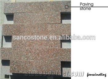 China Shandong Red Granite Sesame Red Granite G361 Polished Tiles Slabs Wall Floor Covering Skirting Red Color Granite Stone Form Types Pattern Natural Granite