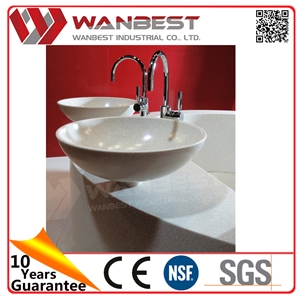 European Style Furniture Artificial Stone Rectangle Sinks Clearance Bathroom Vanities