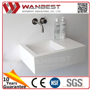 Home Accessories Decoration Modern Classic Bathroom Cabinet Solid Surface Sink