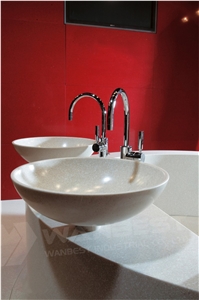 Top Furniture Bathroom Vanity Bathroom Wash Basin Solid Surface Basin