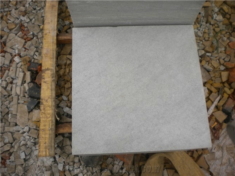 Chinese Natural White Sandstone Tiles & Slabs & Cut-To-Size for Floor Covering and Wall Cladding (Good Price)