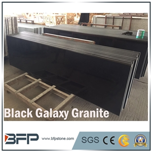Black Galaxi,Black Star,Galaxi Black,Galaxy Black,Galaxy Gold,Galaxy Star Granite Slab for Countertop/ Kitchen Top