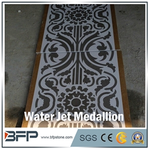 Design Idea, High-End Marble Medallion, Water Jet Medallion, Mosaic Medallion for Luxurious Decoration Panel