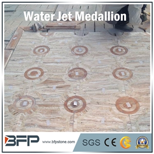 Design Idea, High-End Marble Medallion, Water Jet Medallion, Rosettes Medallion, Mosaic Medallion for Floor Covering