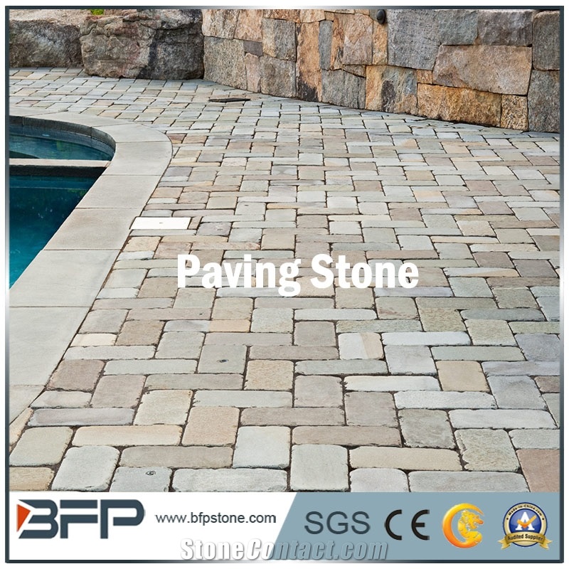 G602 Granite Paver, Granite Floor Covering, Driveway Paving Stone, Terrace Floors, Patio Pavers
