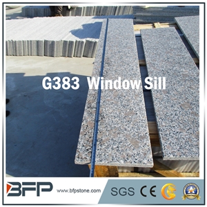 Grey Granite Window Sill, G3783 Granite, Pearl Blossom Of Zhaoyuan Granite, Pearl Flower Granite for Exterior and Interior Decoration