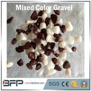 Home Decoration Natural Multicolor Gravel for Landscape, Garden and Interior Decoration-Green & Safe Without Color Losing