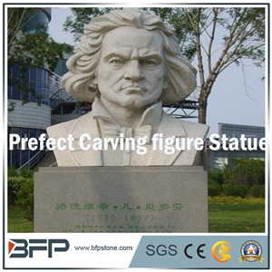 Human Bust, Marble Statues and Sculpture for Landscape and Garden