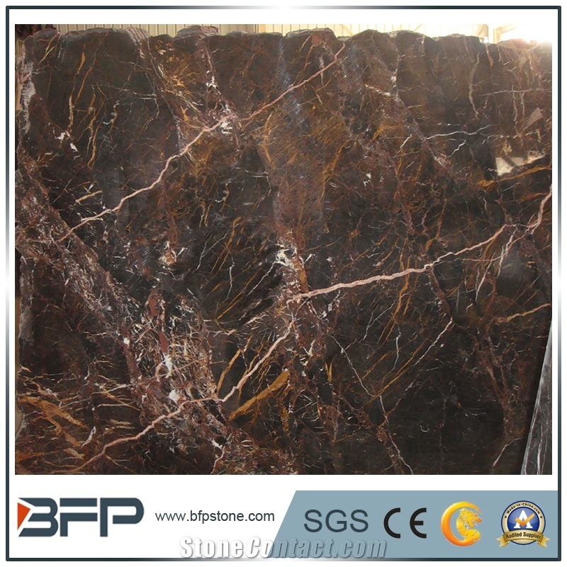 Imperial Brown Marble,Brown Golden Marble,Marbre Brun Royal,China Maron Marble Slabs & Tiles