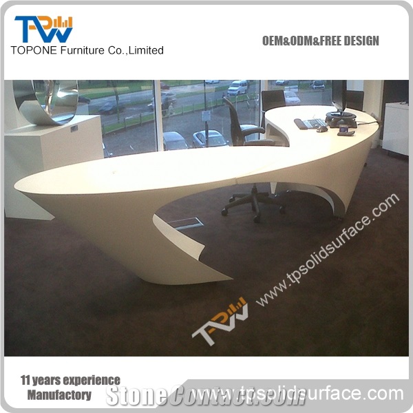 Curved Office Desk Models Office Table Set