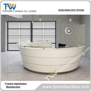 Earth-Shaking Design Solid Surface/Man-Made Stone Solid Surface Salon Waiting Room Furniture