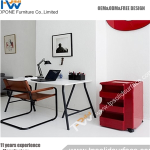 Half Round Office Desk Artistic Design U Type Office Desk