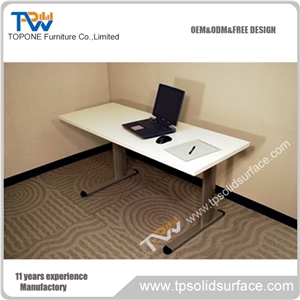 Latest Fashion Best Choice Deep Color Office Furniture Front Desk