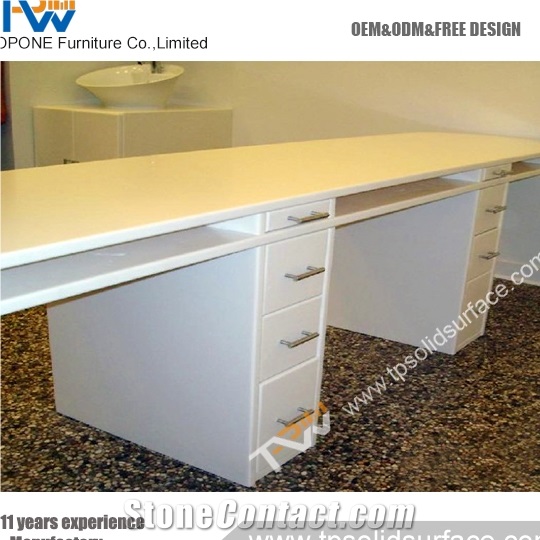 Newest Reliable Quality Office Staff Desk for 8 People