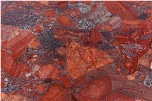 Rosso Marinace Granite Slabs Polish, 2cm