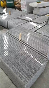 Chinese Cheap Granite Hubei G603 Anti-Slip Stairs, China Grey Granite