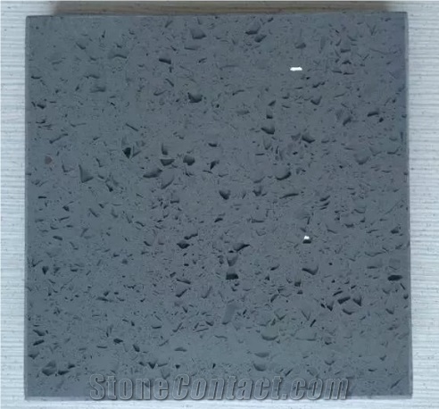 Big Size Engineered Quartz Stone Slabs Flooring Walling Nano Polishing Solid Surfaces China High Strenght Power