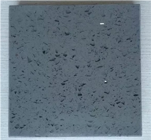 Big Size Engineered Quartz Stone Slabs Flooring Walling Nano Polishing Solid Surfaces China High Strenght Power