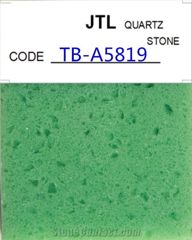China Best Price and Service Green Golden Stone for Bathroom Solid Surface Countertop Best Nano Polishing Engineered