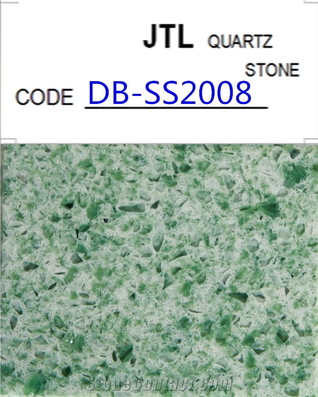China Best Price and Service Green Golden Stone for Bathroom Solid Surface Countertop Best Nano Polishing Engineered