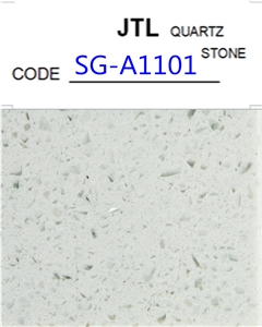 China Linyi Factory Multicolors Big Power Engineered High-Strength Quartz Slabs Stone Tiles Solid Nano Surfaces