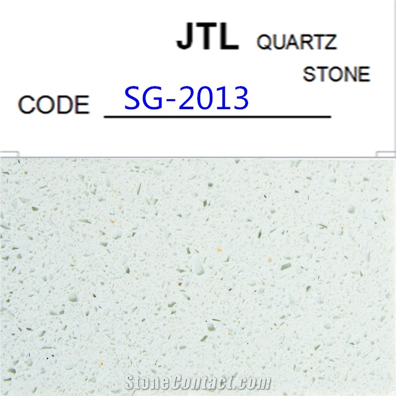 Popular Solid Surfaces Engineered White Colors Stone Big Quartz Slab Cut to Tiles Flooring