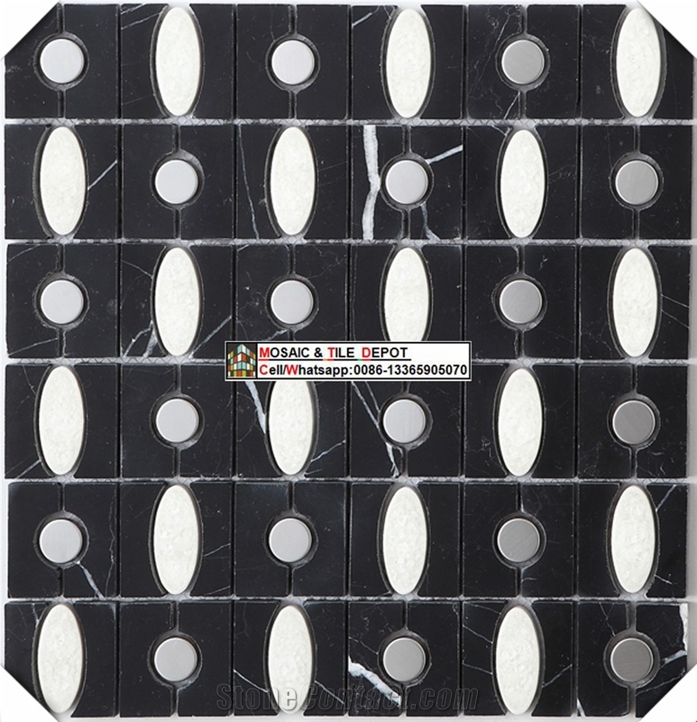 2017 New Marble Mosaic Design for Wall and Floor,
