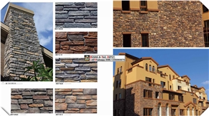 Artifical Cement Tile,Cultured Wall Cladding,Castle Rock Veneer