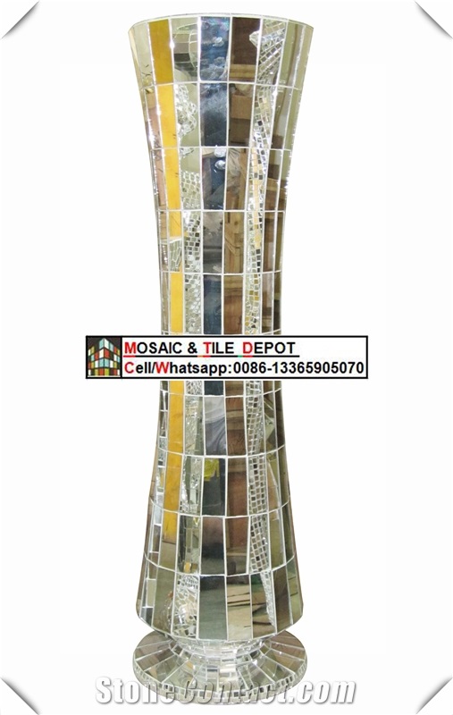 Decorative Vase by Mosaic,Mosaic Vases for Home