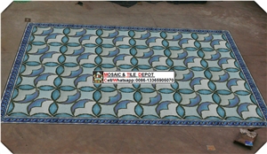 Glass Mosaic Medallions for Floor,For Swimming Pool