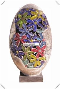Manmade Mosaic Pattern,Fiberglass Mosaic