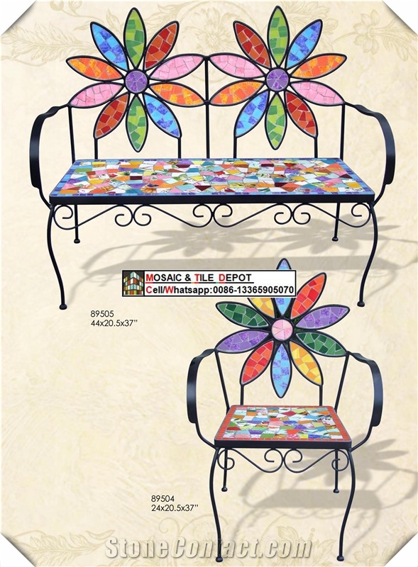 Mosaic Garden Chair