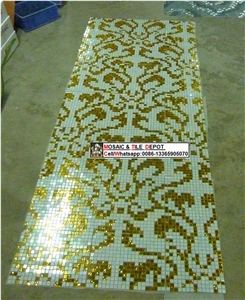 Mosaic Medallions,Glass Mosaic Pattern,Mosaic Design,Customized Mosaic Pattern