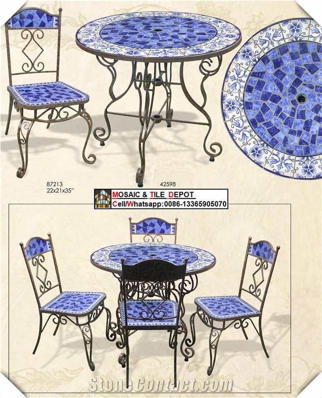 Mosaic Tea Tables,Mosaic Round Tables,Mosaic Dinner Tables