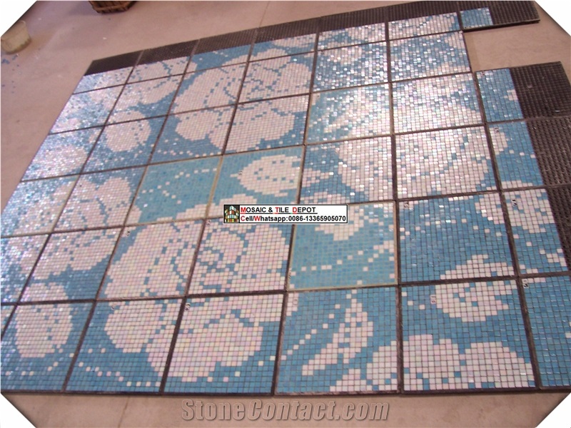 Pool Coying,Glass Mosaic for Swimming Pool