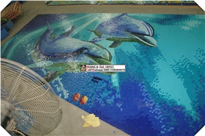 Swimming Pool Mosaic Pattern Design