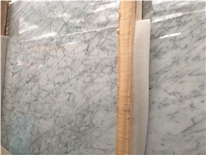 Biancco Carrara Slabs & Tiles, Italy White Marble