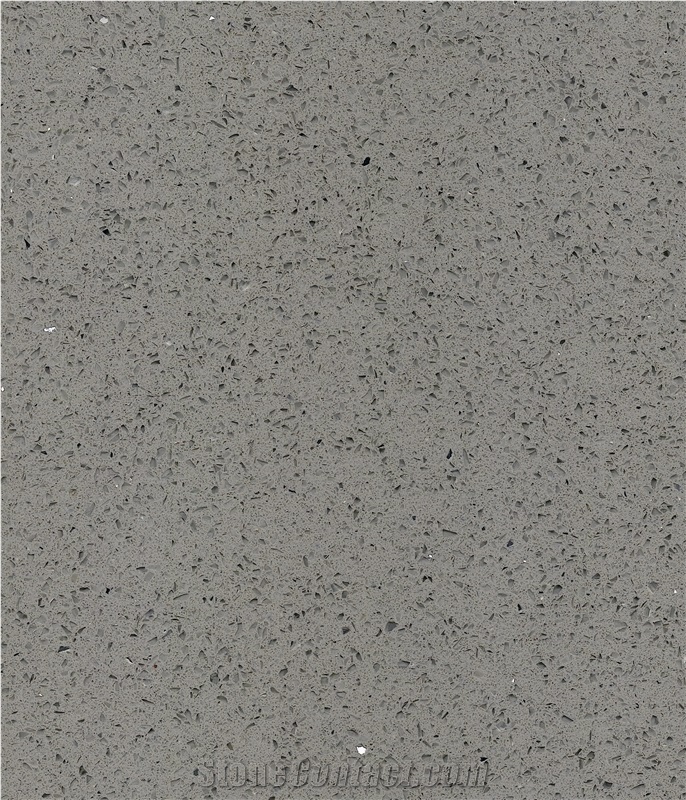 Grey Quartz Slab Qg112, Solid Surface Engineered Stone