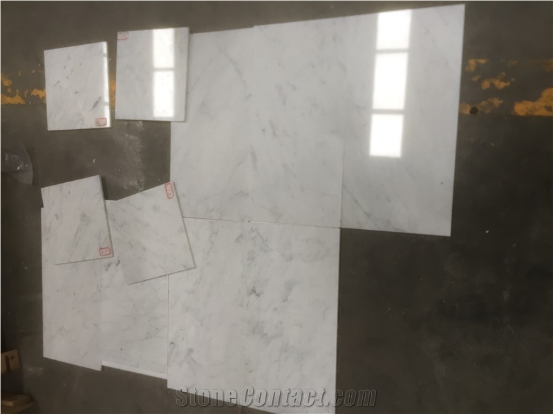 Carrara White Marble Slabs & Tiles, Italy White Marble