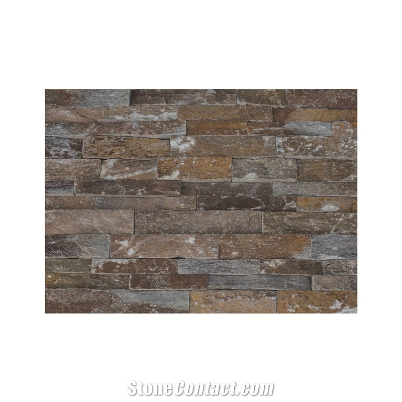 Gc-108l Green Quartzite/Cultured Stone/Stone Veneer/Wall Stone/Ledge Stone