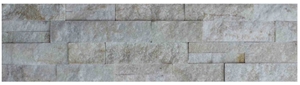 White Quartzite Cultured Stones/Ledge Stones/Stacked Stones/Veneer Stones Panel