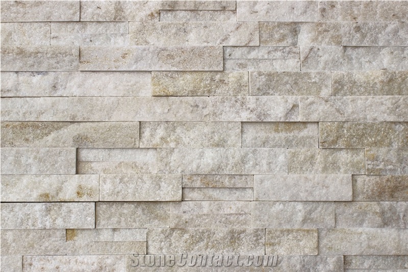 White Quartzite Wall Stone Natural Stone Stone Veneer
