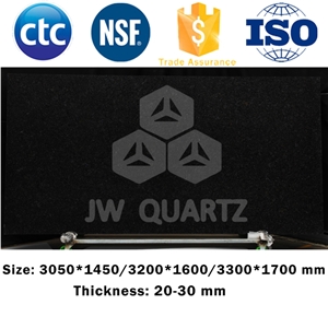 Jw Night Sky-Marvellous Zero Formaldehyde Artificial Quartz Stone Slab for Countertop