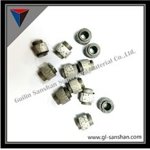 Diamond Wire Saw Beads for Cutting Stones,Stone Cutting,Granite Cutting Tools,Diamond Tools